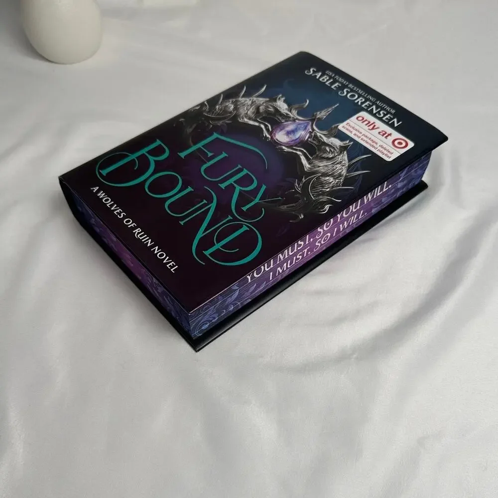 Fury Bound Sable Sorensen Target Exclusive Hardcover Romantasy NEW